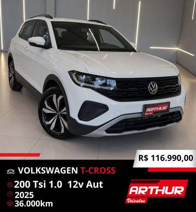 VOLKSWAGEN T-CROSS 1.0 200 TSI TOTAL FLEX COMFORTLINE AUTOMÁTICO